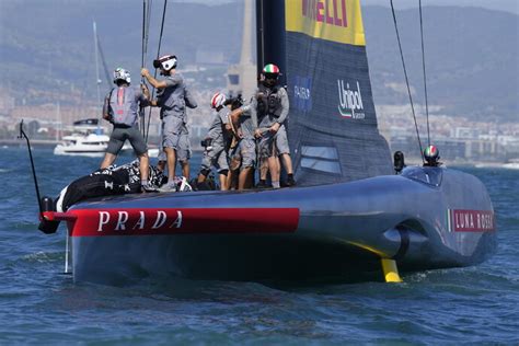 vela cup prada|Vela, Louis Vuitton Cup: Luna Rossa sconfitta da Britannia.